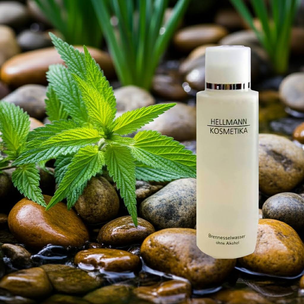 Brennesselwasser am Bach